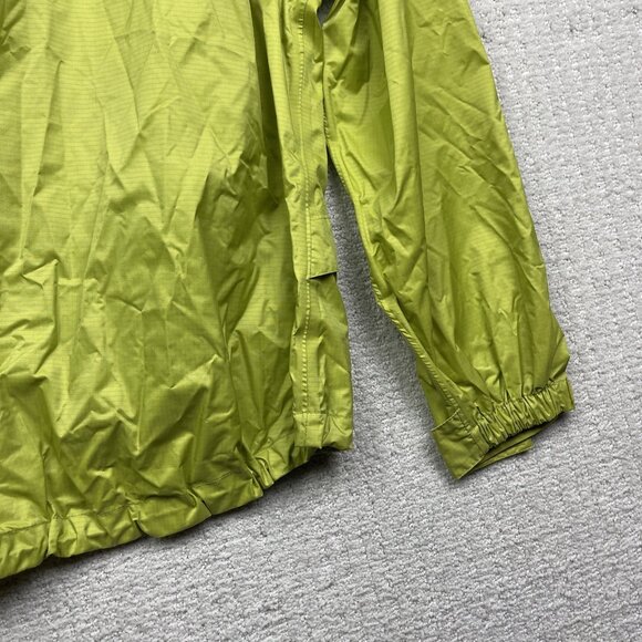 McKinley Aquamax Windbreaker Shell Jacket Women M Lime Green Light / Packable - Picture 14 of 16